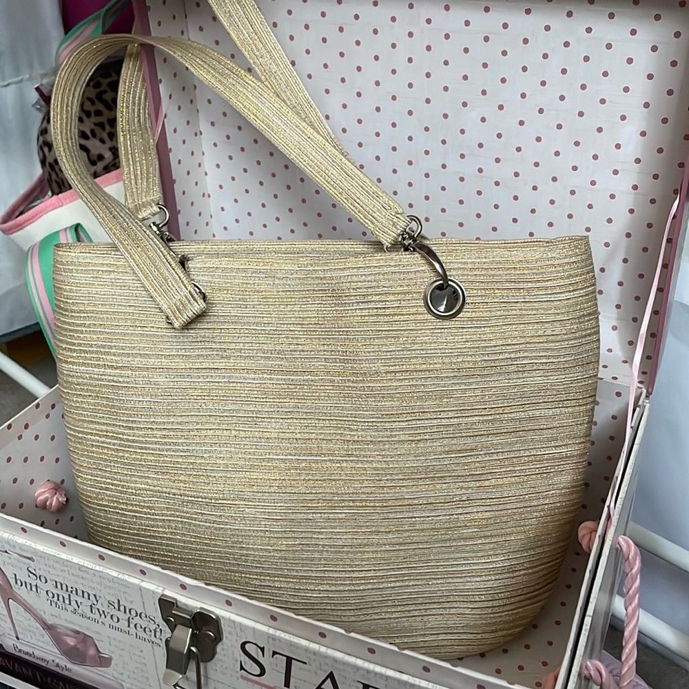 Summer Beach Tote Bag - Women’s European style  straw-like purse